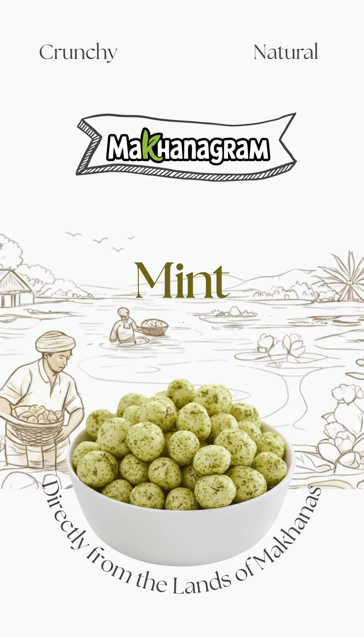 Mint Makhana - makhanagram.in