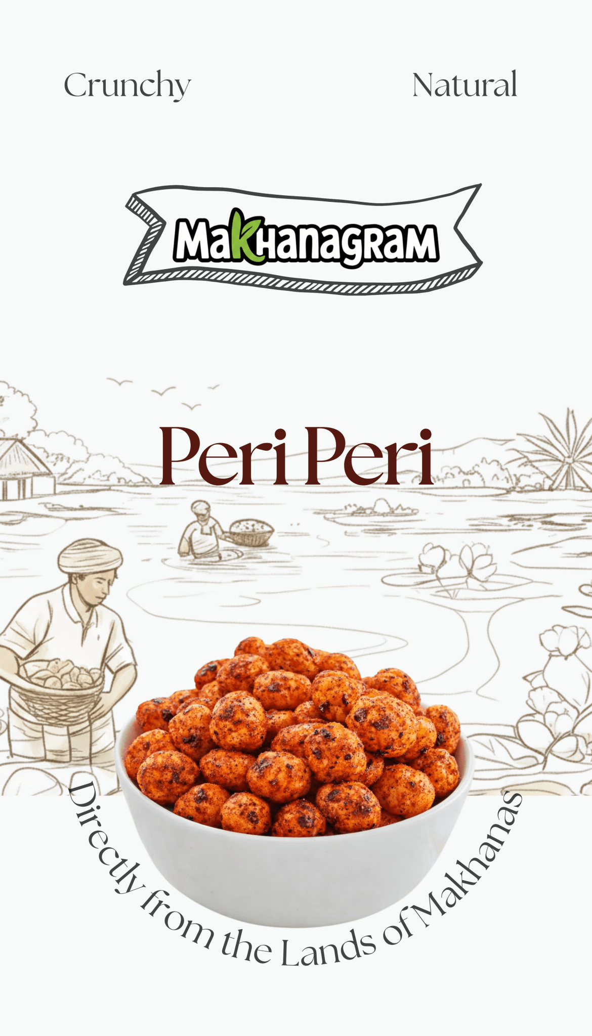 Peri - Peri Makhana - makhanagram.in